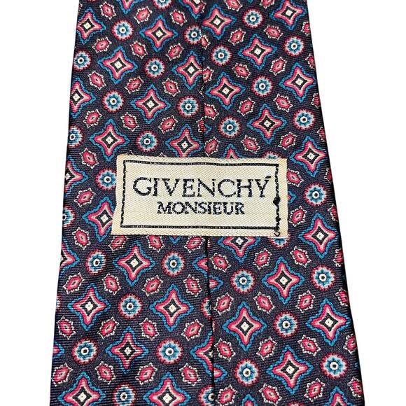 Givenchy Vintage Neck Tie Silk Monsieur Classic - Picture 6 of 6